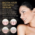 thumbnail image 4 of 1-3X Biotin Hair Fast Growth Serum Spray Anti Hair Loss Prevent Essential Oils Anti-drying Baldness Treatment Hair Care 30ml, 4 of 5