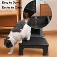 thumbnail image 2 of Cat Ramp for Litter Box,Adjustable (3.5inch & 6inch) Elevated Litter Step, Easy to Clean,Double Layer Litter Trapper, 2 of 6