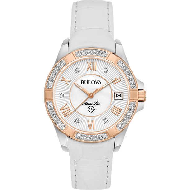 Bulova women's marine star watch sale