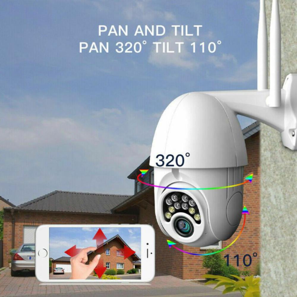 Smart Wireless 5X ZOOM Outdoor CCTV HD 1080P WIFI IP Camera Home Safety IR Cam 
