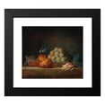 thumbnail image 2 of Anne Vallayer-Coster 23x20 Black Modern Framed Museum Art Print Titled - Still Life with Brioche, Fruit and Vegetables (1775), 2 of 5