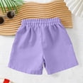 thumbnail image 7 of JUMEYU Boys Shorts Moisture Wicking Comfort for Play Gym School Casual Daily Wear 5T 6T (Purple,5-6 Years), 7 of 7