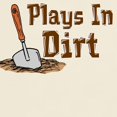 thumbnail image 3 of CafePress - Plays In Dirt Garden Shirt Light T Shirt - Men's Classic Graphic T-Shirt, 3 of 4