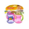 Nuby Grip n’ Sip 2-Pack Sippers (8 oz.) Color: pink/multi Size: one size