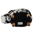 Black and White Cow Stool