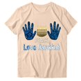 thumbnail image 1 of Blusas de Manga Corta para las Mujeres Divertida Impresión Cuello Redondo Camiseta Vintage, Blusas de Primavera para las Mujeres, 1 of 1