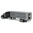 thumbnail image 4 of ERTL 1/64 Black Semi Truck with Cattle Trailer and Cattle 45967, 4 of 8