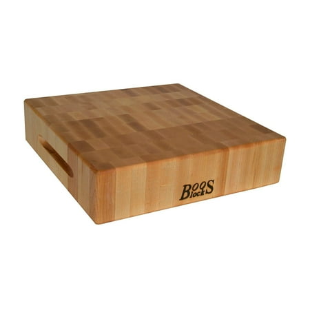 John Boos Block CCB183-S Classic Reversible Maple Wood End Grain Chopping Block