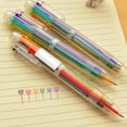 thumbnail image 2 of 0.5mm 6 In 1 Colorful Writing Pens School Supplies Student Stationery Accessory, 2 of 7