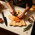 thumbnail image 6 of Solid Wood Halloween Serving Tray, Shaped Rectangular Household Board with Spooky Design, Multipurpose Tea Tray and Chopping Board for Kitchen Party and Table, 6 of 6