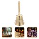 thumbnail image 3 of ColoMX Divinación Handheld Bell Ritual Handheld Bell Bell Ceremonía de Tarot Campana de metal de la mano, 3 of 7