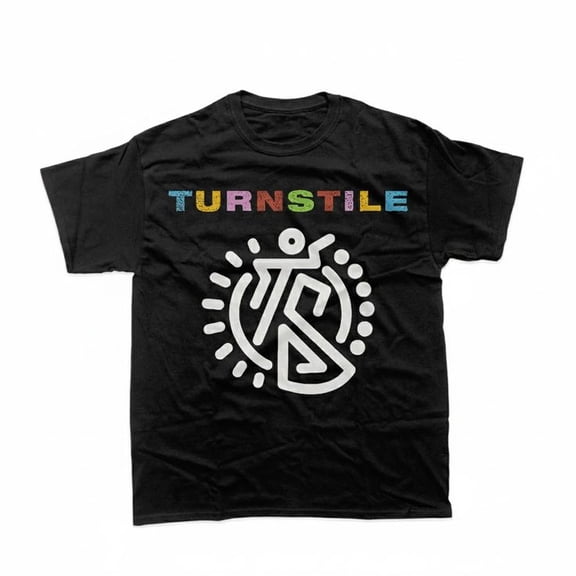 Turnstile T-shirt, Turnstile Merch Tee, Cool Tees, Unisex, Full Size