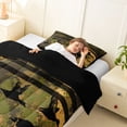 thumbnail image 3 of Manfei Mallard Duck Twin Comforter Sets,Rustic Farmhouse Bedding Set,Pixeled Camouflage Decor,Black Reversible,2-Piece,1 Comforter and 1 Pillowcase, 3 of 7