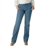 Levi Strauss Signature - Women's Mid-Rise Straight-Leg Jeans, Ocean