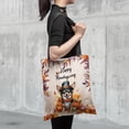 thumbnail image 4 of Happy Thanksgiving Chihuahua Welcome Thankful Fall Autumn Pumpkin All Over Print 3D Canvas Tote Bag Dog Lover Gifts Idea Reusable Handbag - 02021, 4 of 5