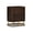 Brown, variant on Teamson Home Seneca Modern 2-Drawer Wood Nightstand with Storage Drawers and Elevated Metal Base