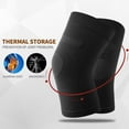 thumbnail image 3 of AMZAM Compression Knee Brace and Support Sleeves for Unisex, Black L, 3 of 7