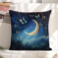 thumbnail image 6 of crescent moon butterflieslinen throw pillowcase decoration pillowcase gifting preferred 24x24 inch cushion cover 2 sets sofa pillowcase sofa bedroom living room car, 6 of 8