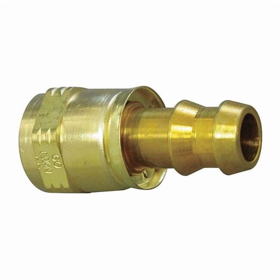 Eaton Aeroquip Hydraulic Hose Fitting,Brass,3/4"-16,JIC 4797-8-6B