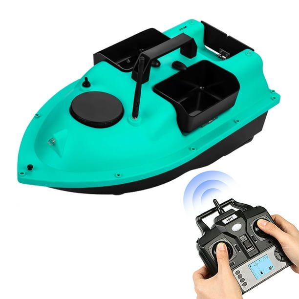 Wireless Fishing Bait Boat with 3 Bait Containers Remo Control