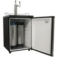 Edgestar Kc3000twin 24" Wide Freestanding Double Tap Kegerator