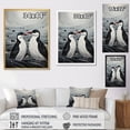 thumbnail image 4 of Designart "Beach Seagulls Haven Painting I" Nautical & Beach Floater Framed Wall Art Print, 4 of 7