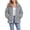 A-Gray, variant on Women's Soft Teddy Fleece Jacket Warm Zip Up Coat with Pockets