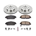 thumbnail image 3 of Power Stop Front Stock Replacement Brake Pad and Rotor Kit KOE1033, 3 of 8
