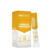 Fiber Boost Powder (Travel Packs) by GoBiotix | Prebiotic Supplement