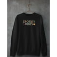 thumbnail image 3 of Spooky Vibes Halloween Quote Sweatshirt Men -Image by Shutterstock, Male 3X-Large, 3 of 4