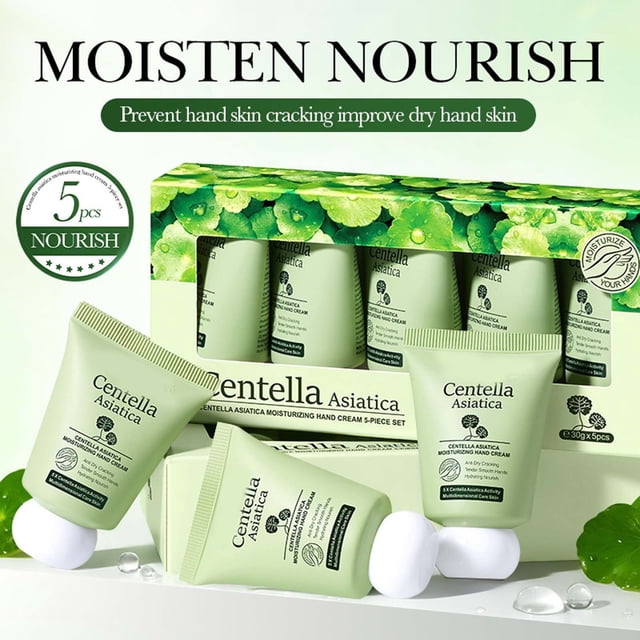 Set de crema de manos perfumada. Crema hidratante para manos en invierno. Hidrata profundamente y refresca tus manos. Set de crema de manos.
