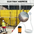 Yguping Electric Shower Pump Portable Hiking Camping Shower 4800mAh