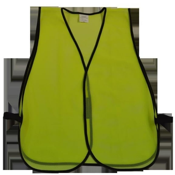 Petra Roc LVM-0 Safety Vest Lime Mesh No Reflective Tapes, Universal