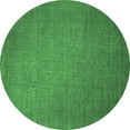 thumbnail image 1 of Ahgly Company Indoor Round Oriental Emerald Green Industrial Area Rugs, 6' Round, 1 of 4
