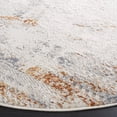 thumbnail image 3 of SAFAVIEH Princeton Beaufort Abstract Area Rug, Light Beige/Grey, 5' x 5' Round, 3 of 12