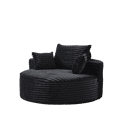 thumbnail image 6 of Miekor Furniture 55"L Corduroy Sponge single sofa,No Assembly Required,Fluffy Modern Sleeper Chair for Living room, Bedroom, Lounge and Projection Room(Not a swivel chair.) 83973, 6 of 12