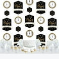 thumbnail image 2 of Big Dot of Happiness New Year's Eve - Gold - New Years Eve Party DIY Dangler Backdrop - Hanging Vertical Decorations - 30 Pieces, 2 of 8