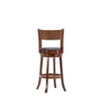 thumbnail image 4 of Boraam Palmetto Swivel Bar Stool - Walnut, 4 of 5