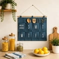 thumbnail image 4 of Wall Hanging Organizer Multi-Pocket Wall Mount Storage Bag Foldable Hanging Pocket Organizer For Bathroom Bedroom Dorm Kitchen Door, 4 of 6