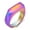 Rainbow, variant on Tool Ring Keepsake Cremation Jewelry for Ashes Holder Finger Ring Funeral Memorial Ring Gift for Women Men