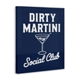 thumbnail image 2 of Stupell Industries Mid-Century Retro Dirty Martini Club Canvas Art, 16 x 20, by Lettered and Lined, 2 of 8