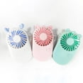 thumbnail image 3 of Handheld PocketUSB  Portable Handheld Desktop Fan White, 3 of 4