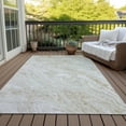thumbnail image 6 of Addison Rugs Chantille Indoor/Outdoor Transitional Abstract Ivory Washable Rectangle Rug, 5' x 7'6", 6 of 6