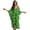 Jamaican Flags Green, variant on Xixirimido Ocean Waves Print Kaftan Dress for Women, Plus Size Hawaiian Batwing Sleeve Beach Cover Up V-Neck Summer Swimsuit Dresses