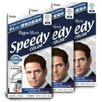 103 Dark Brown Bigen Men's Speedy - 3 Pack