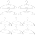 thumbnail image 2 of 10pcs Widened Plastic Suit Racks Clothes Hangers Traceless Clothing Hangers, 2 of 8