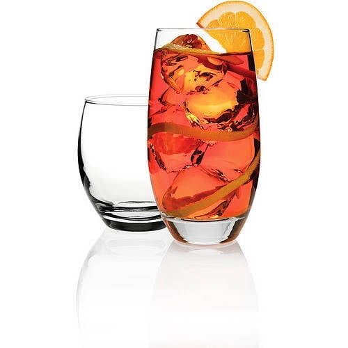 16 Ounce Set of 6 Anchor Hocking Reality Glassware