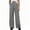 Z13-Grey, variant on YAYUBA Uniform Pants for Girls Flare Slim Fit Dressy Pants Elastic High Waist Pull on School Uniform Trousers Girls Back To School Clothes 15-16 Years Beige