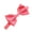 Coral Pink, variant on Men's Satin Adjustable Pre-Tied Bow Tie - Pink