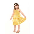thumbnail image 5 of Wonder Nation Baby and Toddler Girls Sleeveless Smocked Dress, Sizes 12M-5T, 5 of 11